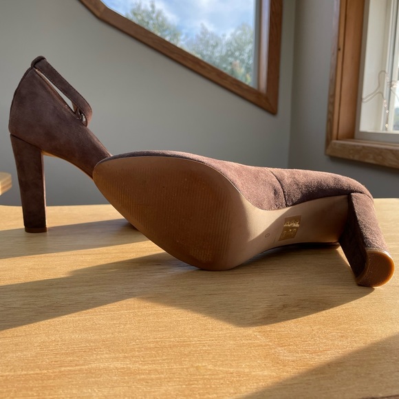 Madewell Crescent Heeled Pump in brown - Picture 10 of 10